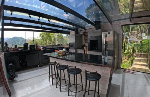 Chalé Bela Vista Montanha Capivari - Foto 13