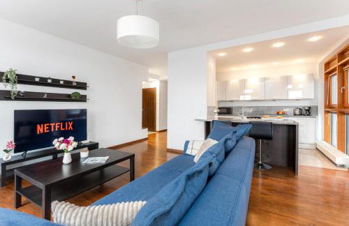 Apartament przy Arkadia 2 Sypialnie Balkon Widok 8 Pietro Metro Gdanska Garaz - Foto 4