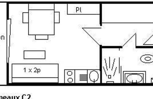 Studio rénové proche télésiège, Méribel, 3 personnes - FR-1-180-34 - Foto 24