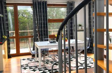 Apartament z prywatnym tarasem na dachu Ogień 8 Jurata - Foto 13