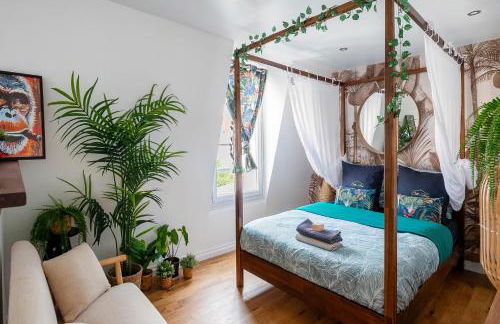 Studio Exotique Hyper-Centre Enghien 12min Paris - Foto 15