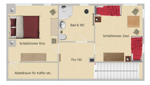 Ferienwohnung „Rosarium“ - Foto 3