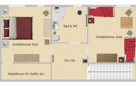 Ferienwohnung „Rosarium“ - Foto 3