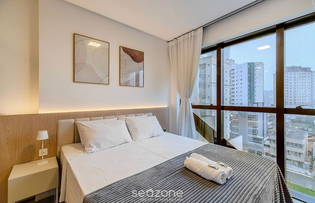 MHFA Studios em Prédio Luxuoso Vista Mar - Foto 67