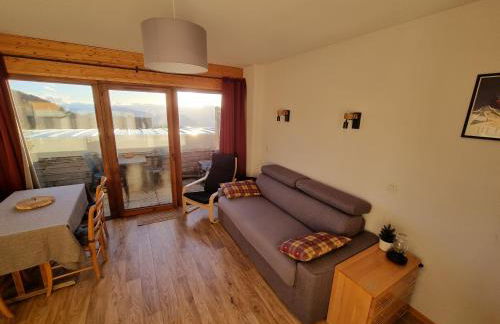 Appartement 4 personnes 32m2 Au pied des pistes- WiFI- Balcon Sud- Chamrousse 1650 - Foto 11