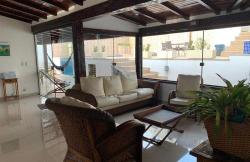 Geribá - piscina de vidro com hidromassagem - 12 pessoas - Foto 32