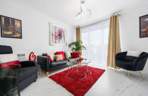 Cityfront Luxe Apt Near City Centre Facing Etihad & Coop Live, Free Parking - Foto 1