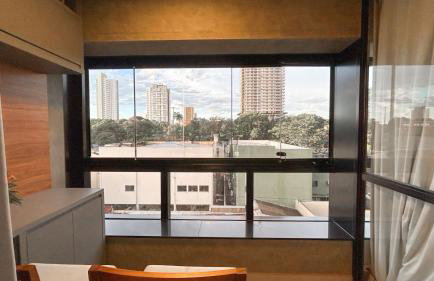 Estúdio Luxuoso no Vertigo com Smart TV na Cama - Foto 18