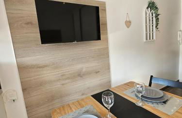 studio tout équipé, calme avec terrasse et parking - Foto 6