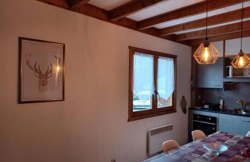 Beautiful apartment duplex in a chalet with garden for 6 in Morillon - Photo 9