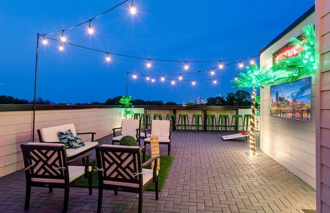 Large Group Lux 3mi Downtown - Rooftop City Views - Photo 39