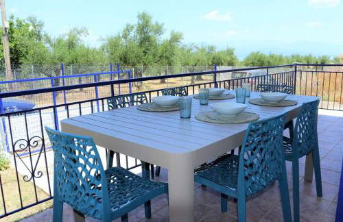 VILLA BLUE COCOON - Chrani Messinia Peloponnese- Rooftop sea view 550 m from beach next to Kalamata Koroni Costa Navarino - Foto 15