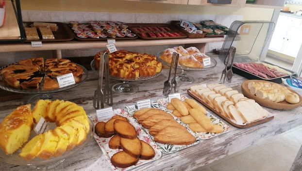 Desayuno estilo bufé