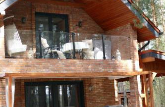 Ceglany Domek z jacuzzi, nad jeziorem, przy lesie - Foto 13