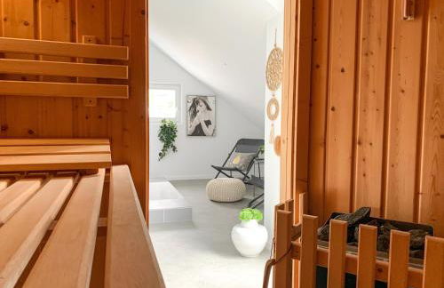 Happy Place Ferienwohnung mit Moselpanoramablick, Dachterrasse und Sauna - Foto 5