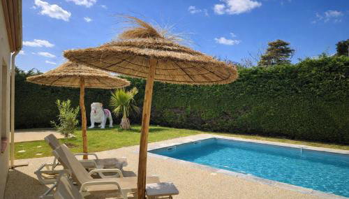 Villa piscine chauffée babyfoot pétanque ping-pong - Foto 3