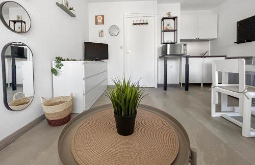 Studio confortable avec climatisation au Cap d'Agde avec port, plages et nature accessible à pied - Foto 21