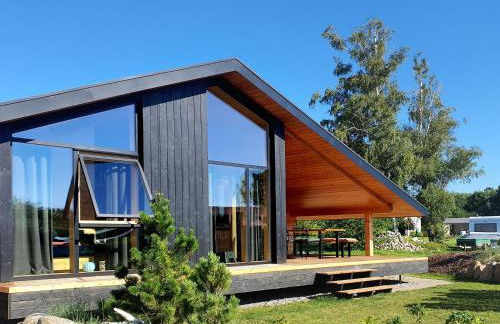 Werder Chalet -- L I E G E P L A T Z -- Ostsee Strand 150m I Sauna I eKamin I Ferienhaus an Ostsee bis 8 Pers I by "Meyers am Meer" - Foto 8