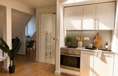 BELLA - Business&Family Ap 16, 100m vom Konzerteingang Schloß, Parkplatz, SmartTV, Netflix, Waschmaschine, 24h Checkin, 46qm - Foto 4
