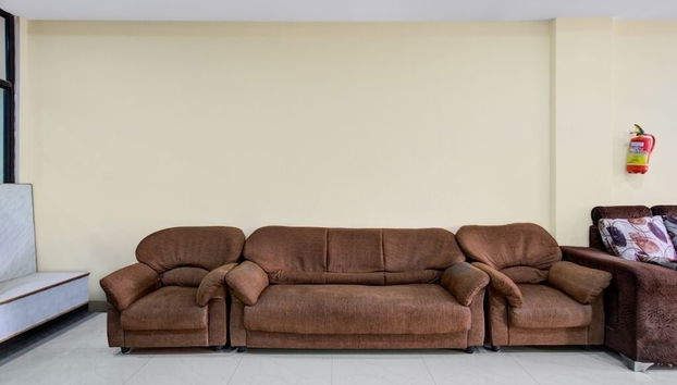 Coin salon dans le hall