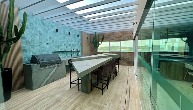 RN STUDIO APTO 803 - Foto 4, Patio hawaiano