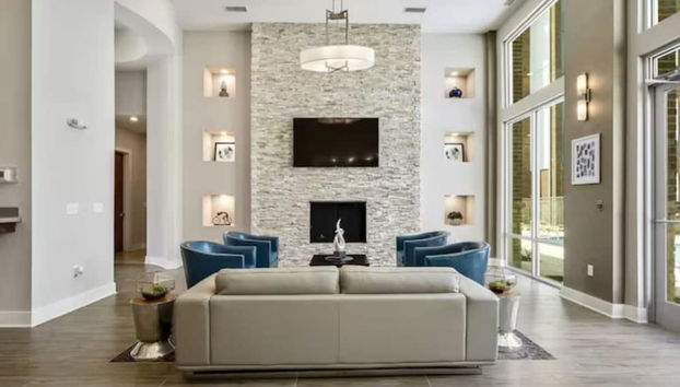 Zona de estar del vestíbulo