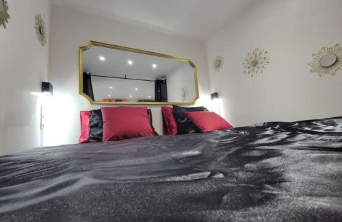 Studio élégant l'orchidée Jacuzzi en intérieur toute l'année - Foto 11