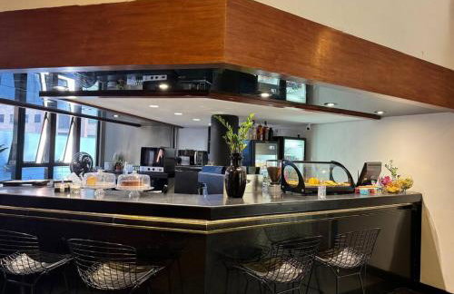 Hospede-se em Alphaville flat moderno com lazer - Foto 30