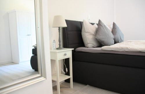 Große, helle Ferienwohnung mit 2 Balkonen auf dem Kastanienhof Oetzen in der Lüneburger Heide - Foto 11