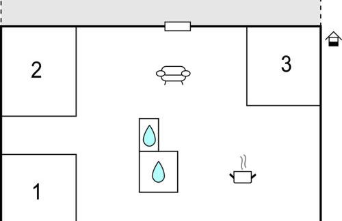 3 Bedroom Cozy Home In Le Touquet - Foto 25