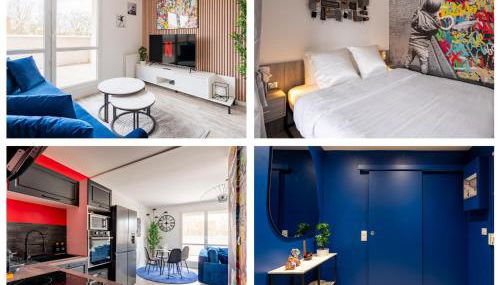 L Urban Chic - Wifi - Terrasse - Parking - 4p - RER - Paris - A6 - Orly - Foto 2