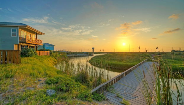 Cart-friendly Boardwalk to the Beach Private Pool Firepit Pond Views Bayview - Foto 2, Habitación