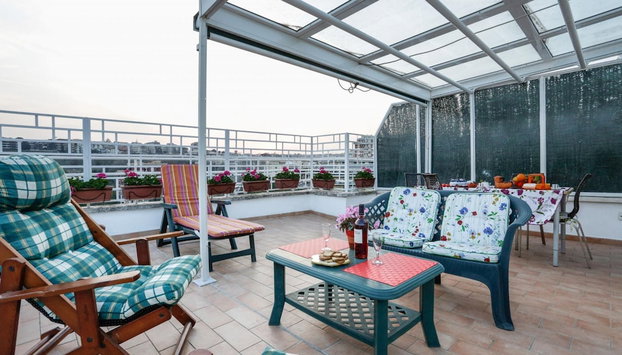 Enjoy the Sunset on Your Vatican Terrace - Foto 2, Habitación