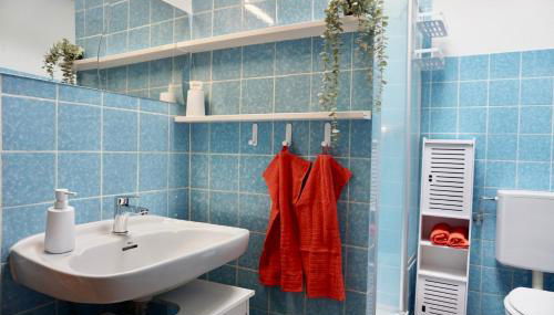 NEU Gemütliche Wohnung für max 5 Personen mit Balkon nähe Mosel mit Blick auf die Weinberge - Foto 4, towels, Shower