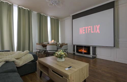 La petite noblesse - Grand appart de charme - Vidéoprojecteur & Netflix - Foto 11