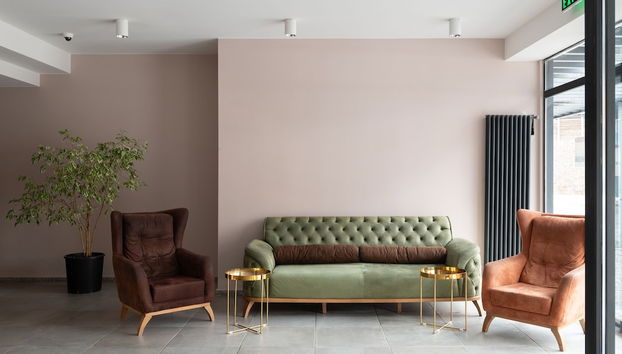 Zona de estar del vestíbulo