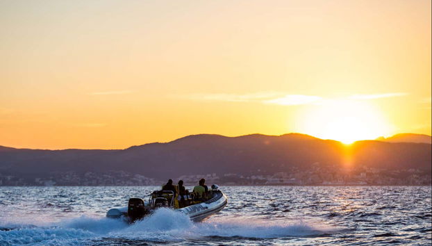 Gazing at the sunset