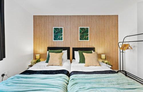 Winter Sale! Modern 2 Bed Flat in Warwick -Parking - Foto 16