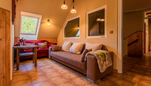 Zona de estar del vestíbulo