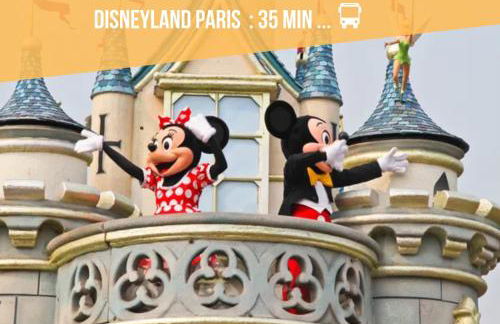 L'Escapade - PARIS 20 min - DISNEY 25 min - GARE 3 min à pied - PARKING - Confortable & Moderne - Free WIFI - Foto 20