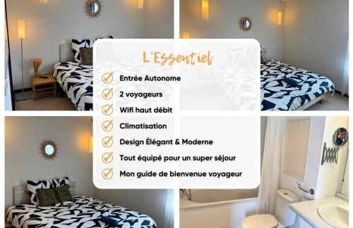 L'Essentiel - Gare - Climatisation - Proche du centre - Foto 3