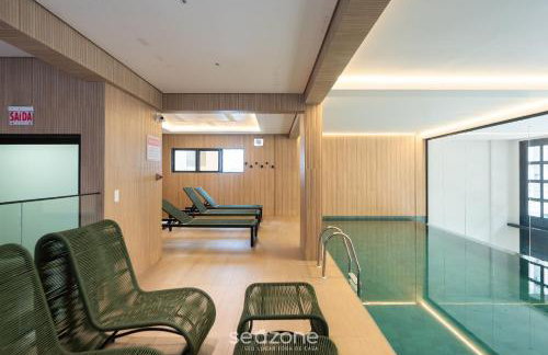 Aptos em prédio com piscina a 180m da Praia em Bombinhas - SFRs - Foto 11