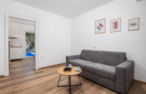 Villa Mirjam with swimming pool, jacuzzi and sea view - Foto 40