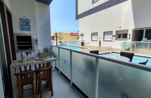 Mariscal, 03 dormitórios, 80m do mar, com piscina - Foto 15