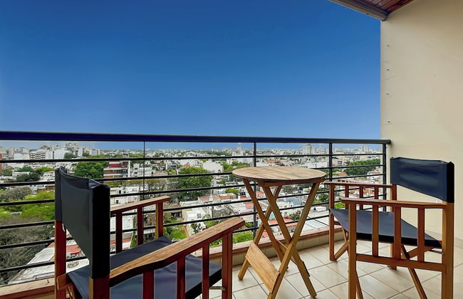 Cozy Studio on a High Floor With Panoramic Views in Villa Urquiza - Foto 12