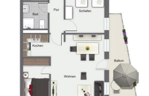 Seebach Wohnung 10 - Foto 19