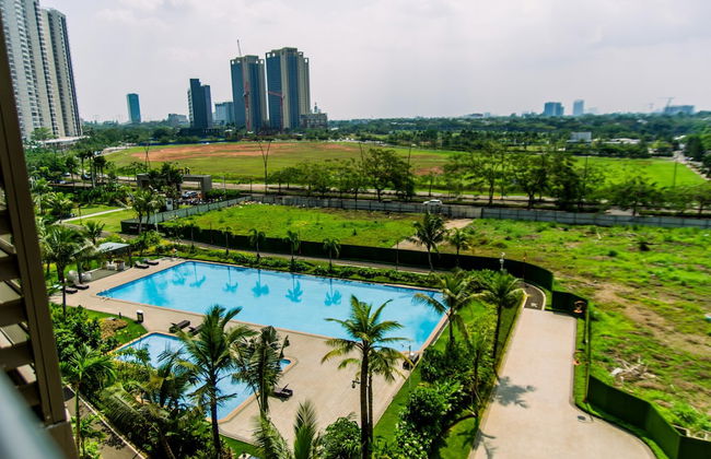 Nice And Fancy Studio Room At Sky House Bsd Apartment - Foto 9