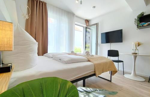 UniverCity Apartment für bis zu 4, Terrasse, Grill - Foto 20