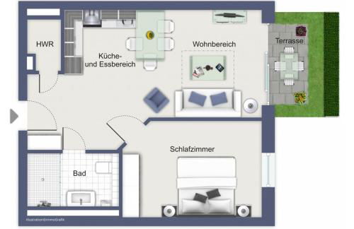 Linden-Palais Wohnung 06 - Foto 10