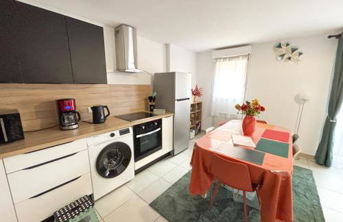 Le Roses- Spacieux T3 cosy proche gare de Lisieux - Foto 7